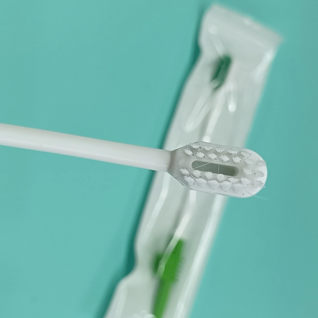 Disposable Suction Toothbrush for Medical Use