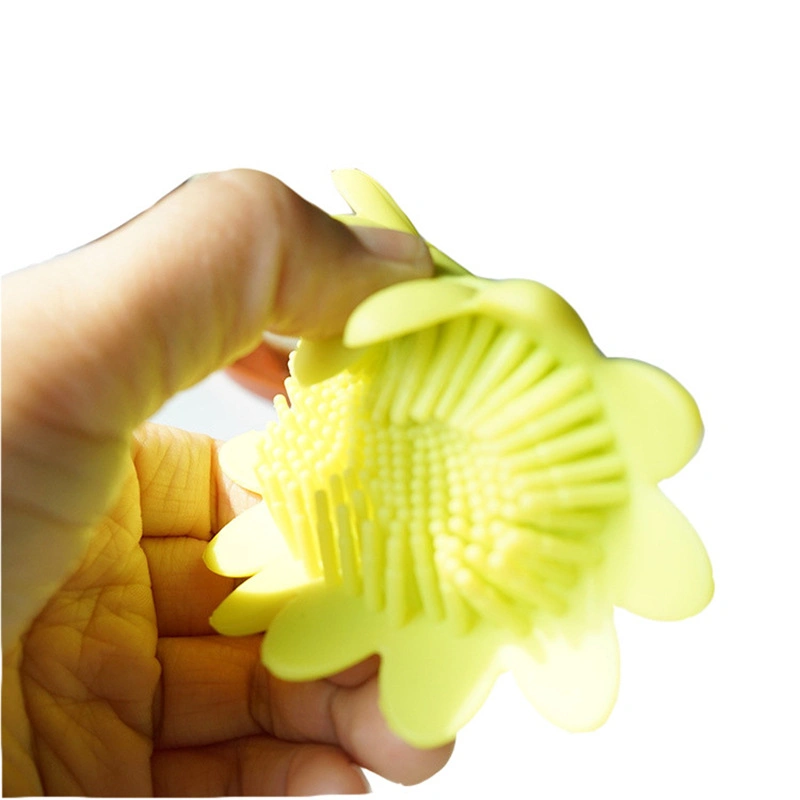 Amazon Hot Selle Head Scalp Massager Comb Wholesale Customized Silicone Baby Hair Shampoo Brush