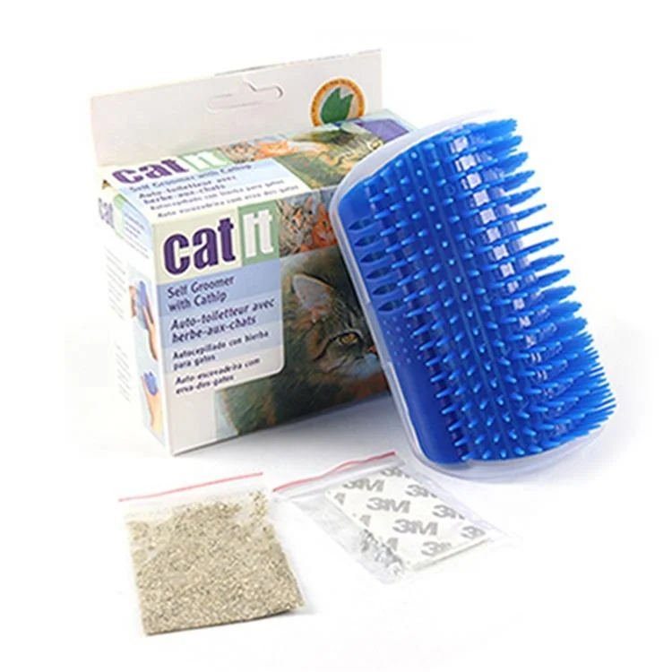 Wholesale Pet Cat Brush Wall Corner Massage Tool Cat Grooming Tool