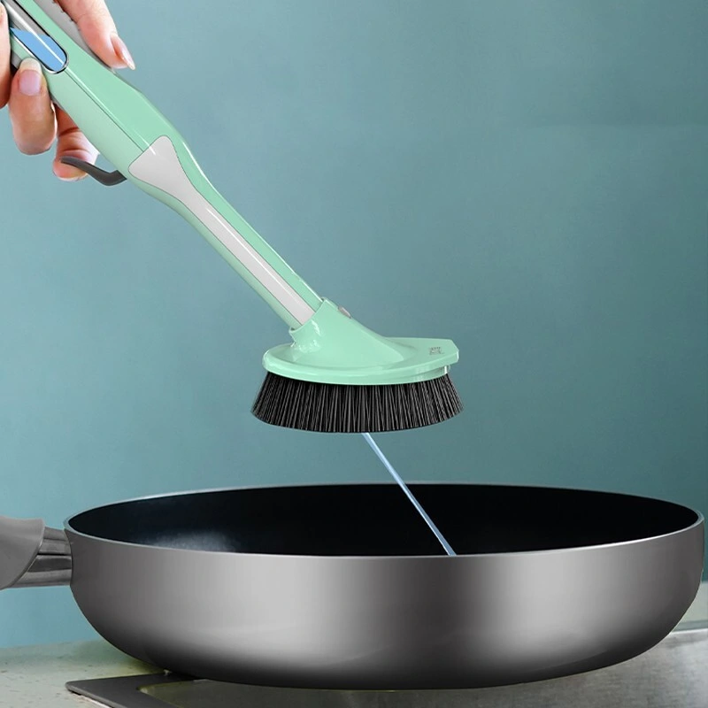 Automatic Liquid Brush to Remove Dirt and Oil Stains Without Damaging The Coating Long-Handled Brush