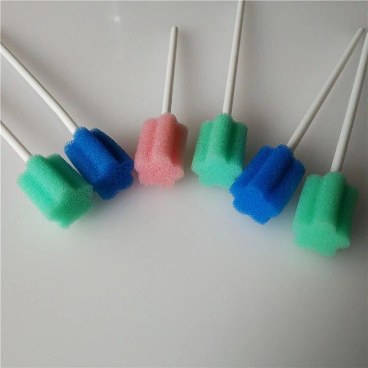 Medical Disposable Oral Foam Swab, Sponge Brush