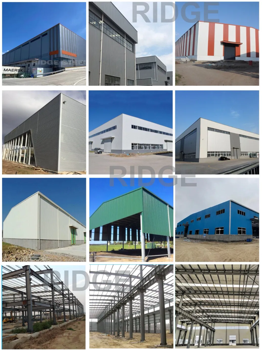 Factory Direct Supply Construction Steel Frame