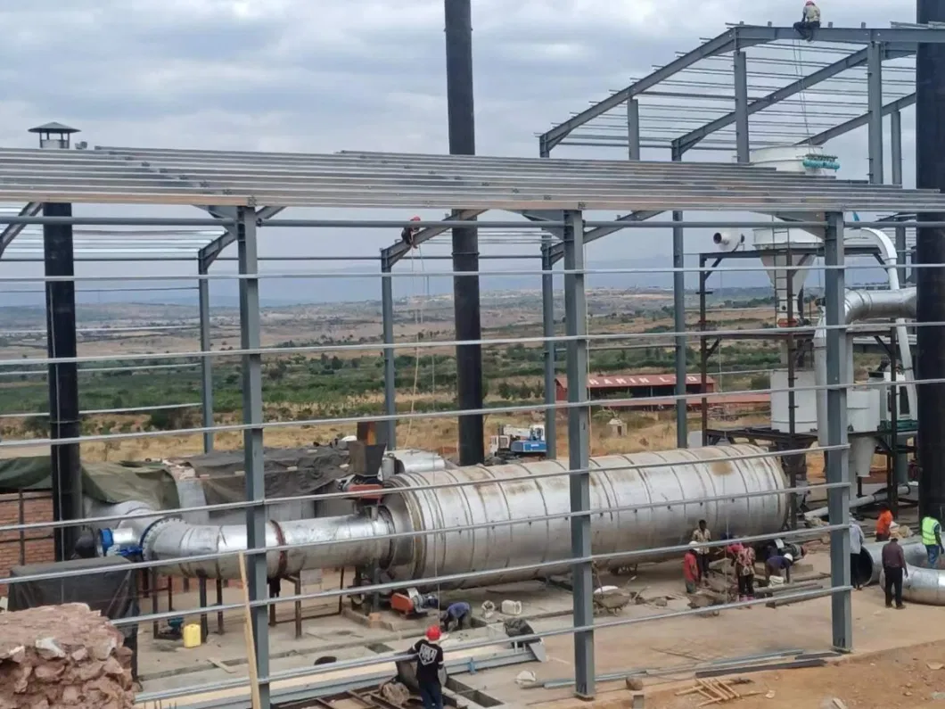 Light Steel Structure Large Span Metal Factory Building Low Cost Metal Frame Construction