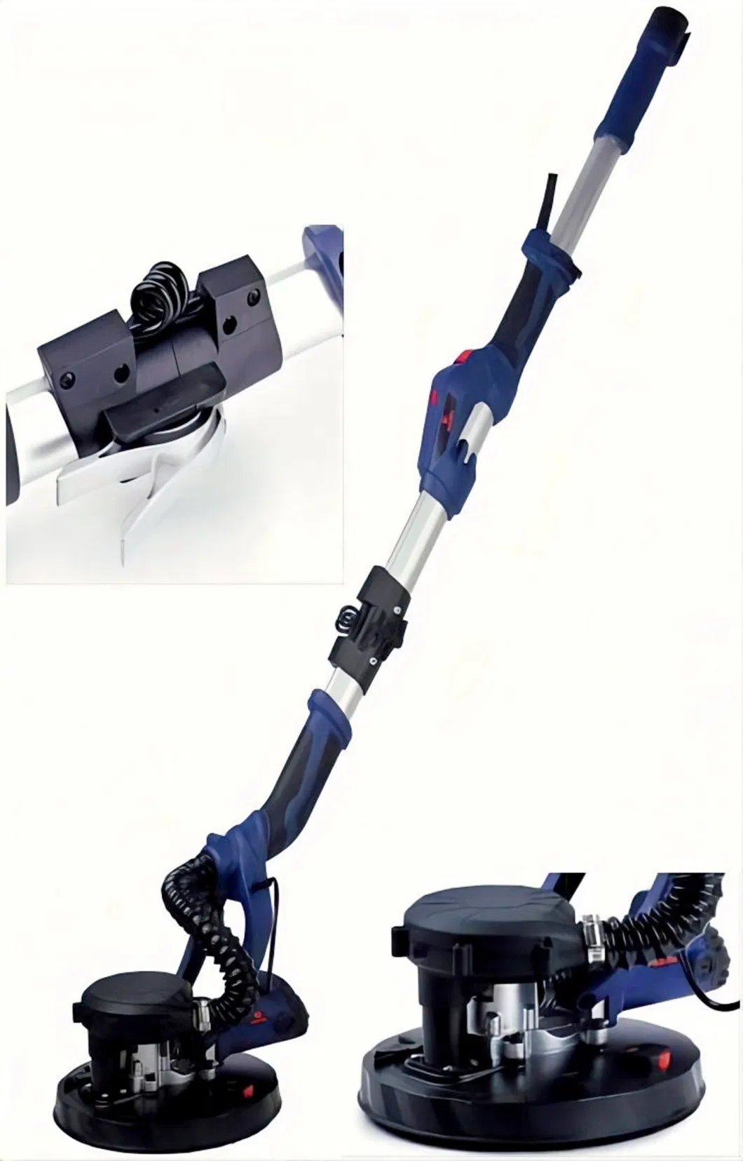 New-Long/Short Reach-Foldable/Extension Pole-Electric Drywall Sander/Wall Polishing/Polisher Machine-Power Tools