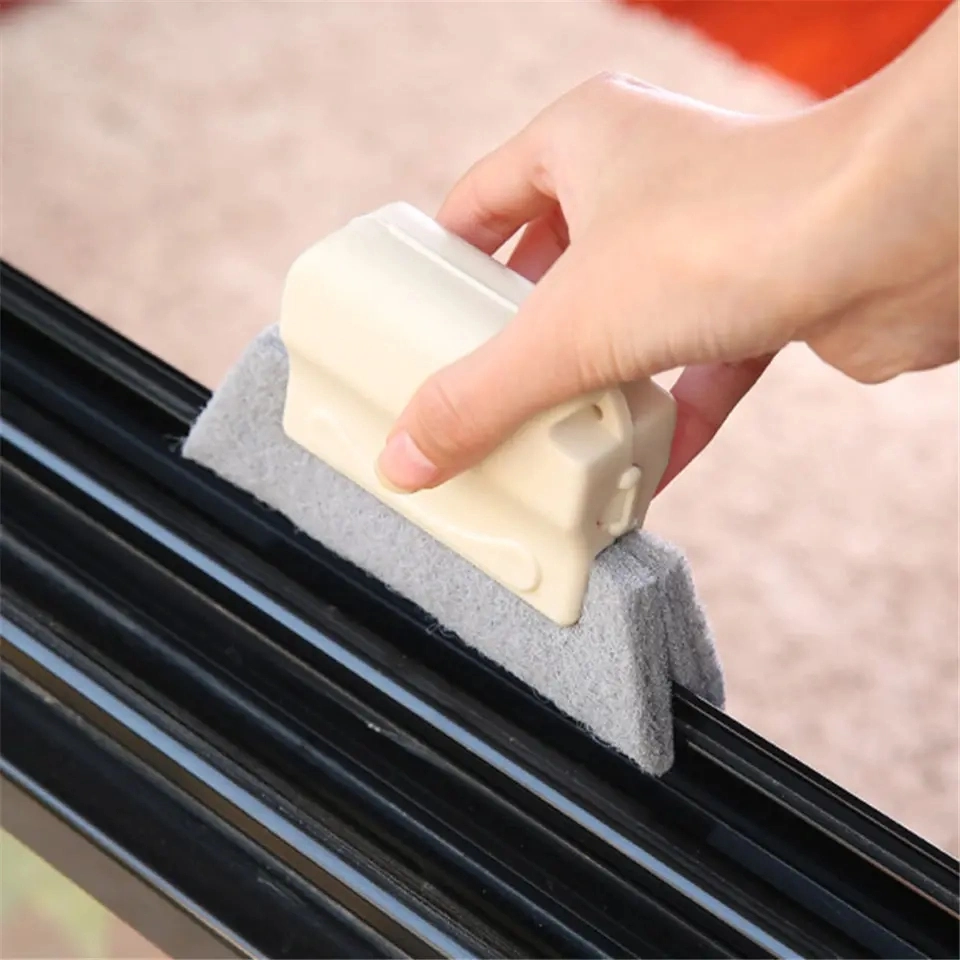 Window Groove Corners Gaps Slot Glass Cleaner Detachable Hand Household Brushes