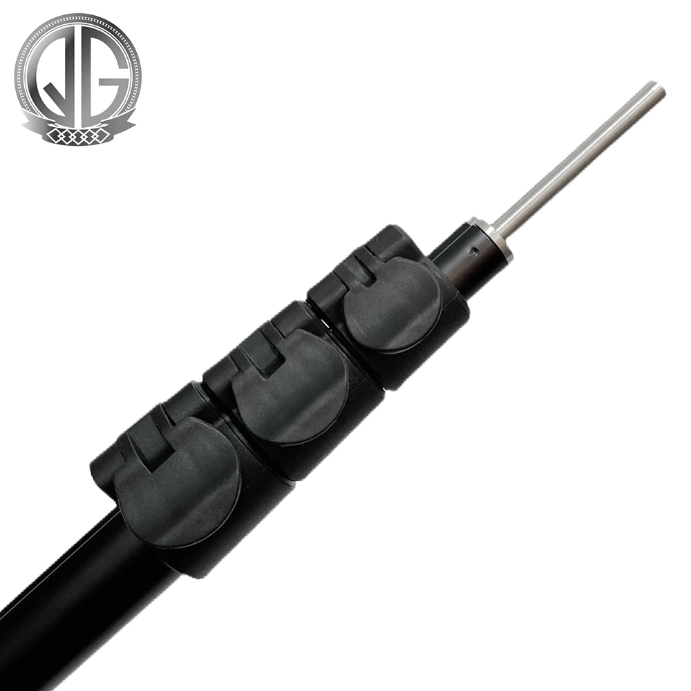 Customized Aluminum Carbon Fiber Extension Telescopic Pole with Filp Lock