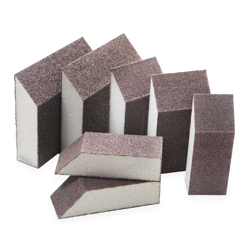 Eraser Scouring Pad Emery Sponges Brush for Kitchen Clean