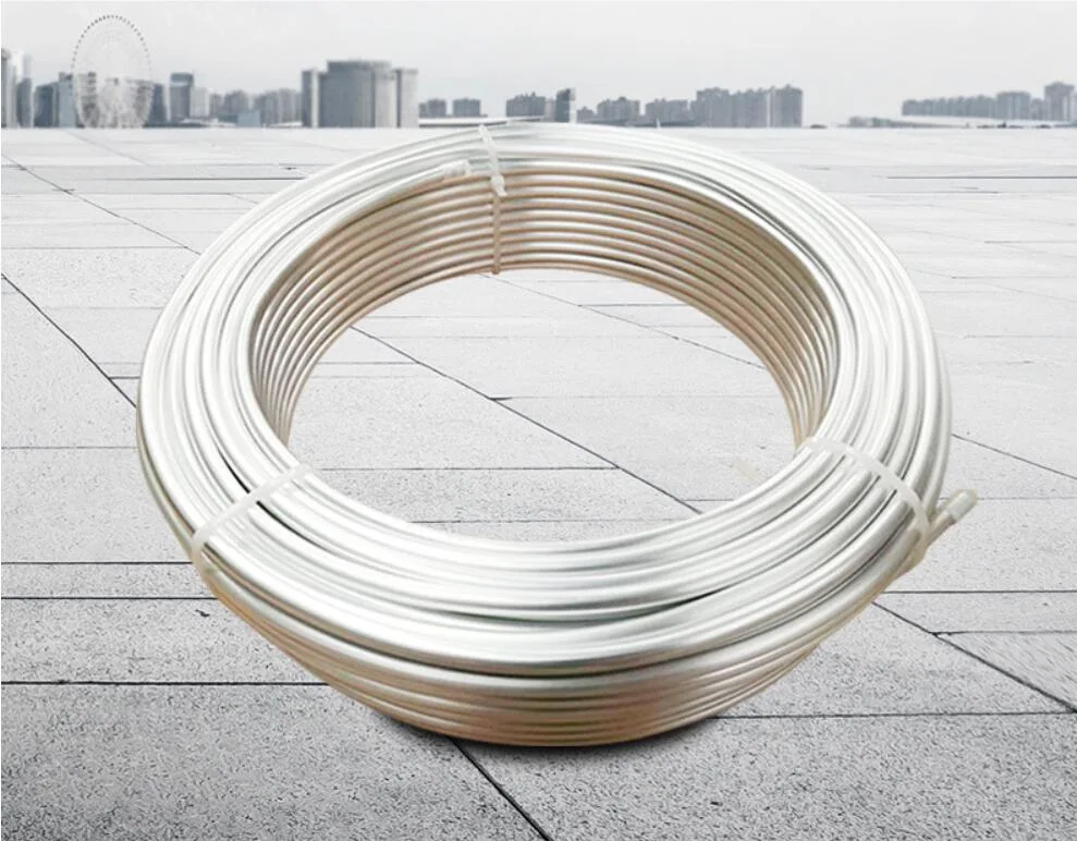 8*1 9*1 10*1 Pure Aluminum Alloy Coil Tube Hollow Small Round Thin Tube O - State Hose Bendable Aluminum Pipe Price