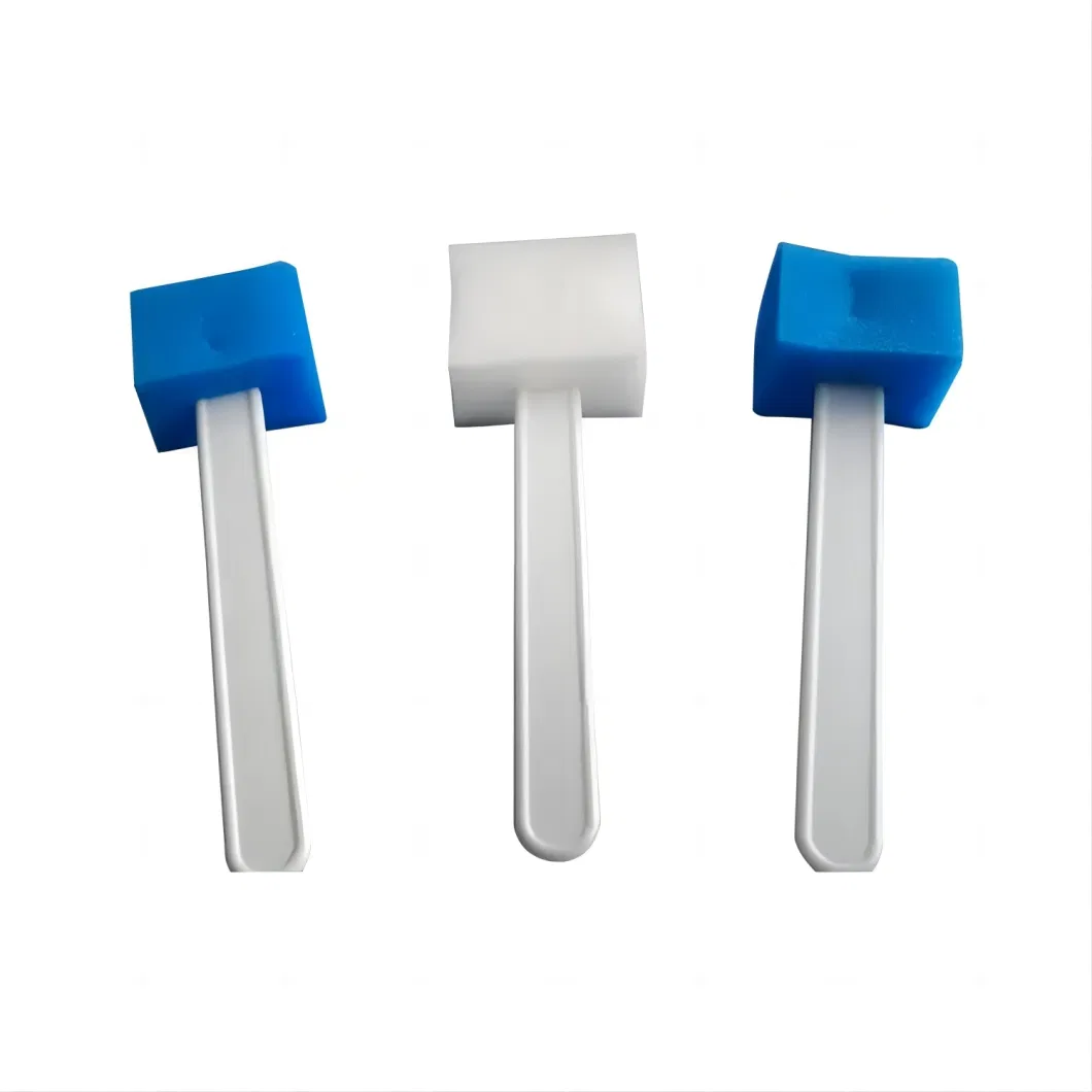 Disposable Medical Wound Care Sponge Brush for Sterile