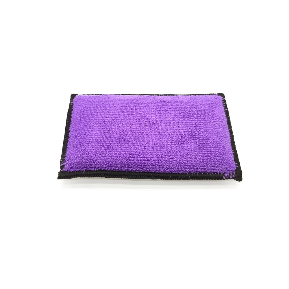 Shineopen Interior Scrub Ninjas Microfiber Scrub Pad Car Non Scratch Scrubbing Interior Car Detailing Sponge Pad Brush