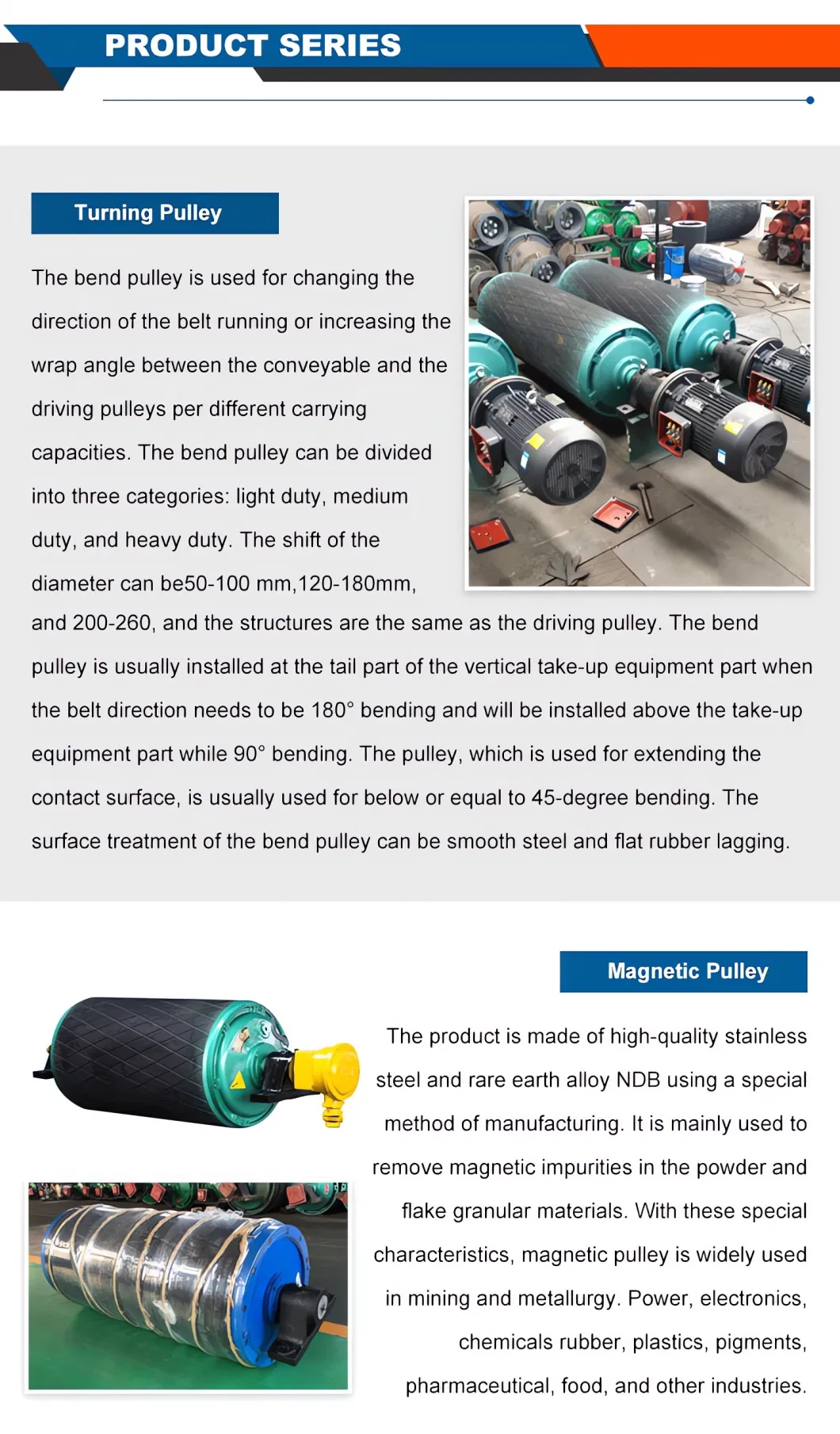 Conveyor Idlers and Frames with Q235 Carbon Steel for Conveyor Return Rollers Used for Copper Plants Material Handling