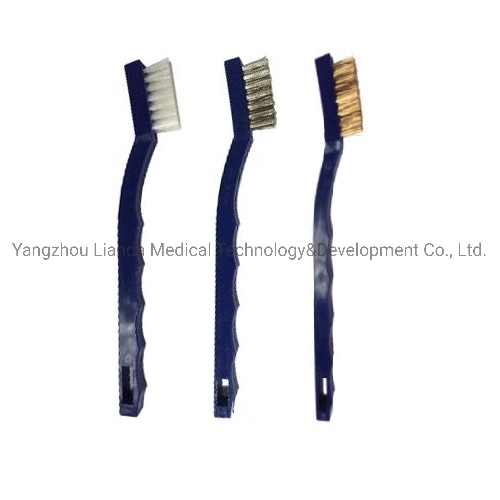 Bent Handle Tool Cleaning Brush Instrument Cleaning Brush