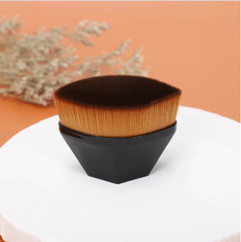 Makeup Brush Professional Cheek Make up Brush Foundation Powder Brush Six Corner Brush Nylon Hair Cosmetics Tool