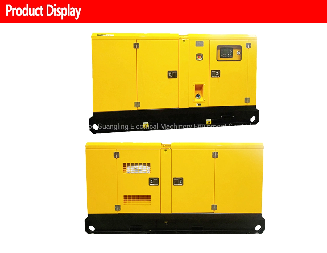 Factory Sale 800kVA 640kw 800kv Silent Type Diesel Generator with ISO9001 CE