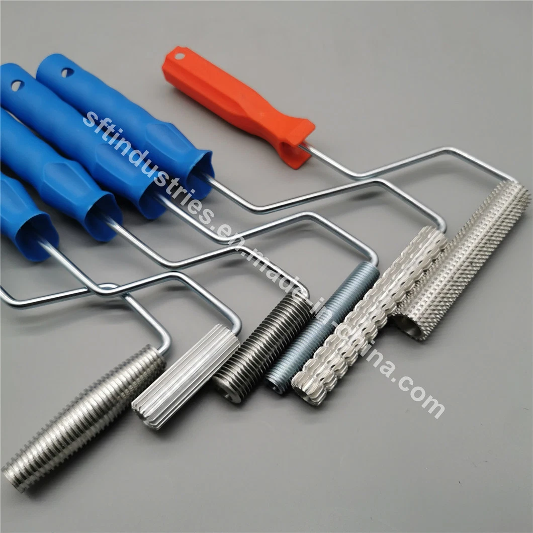 Steel Screw Spiral Bolt Paint Rollers for FRP Fiberglass Laminating