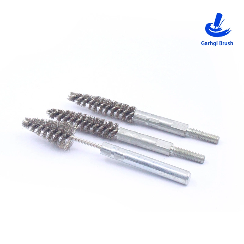 Chimney Stainless Steel / Copper Wire Pipe Brush for Surface Cleaning