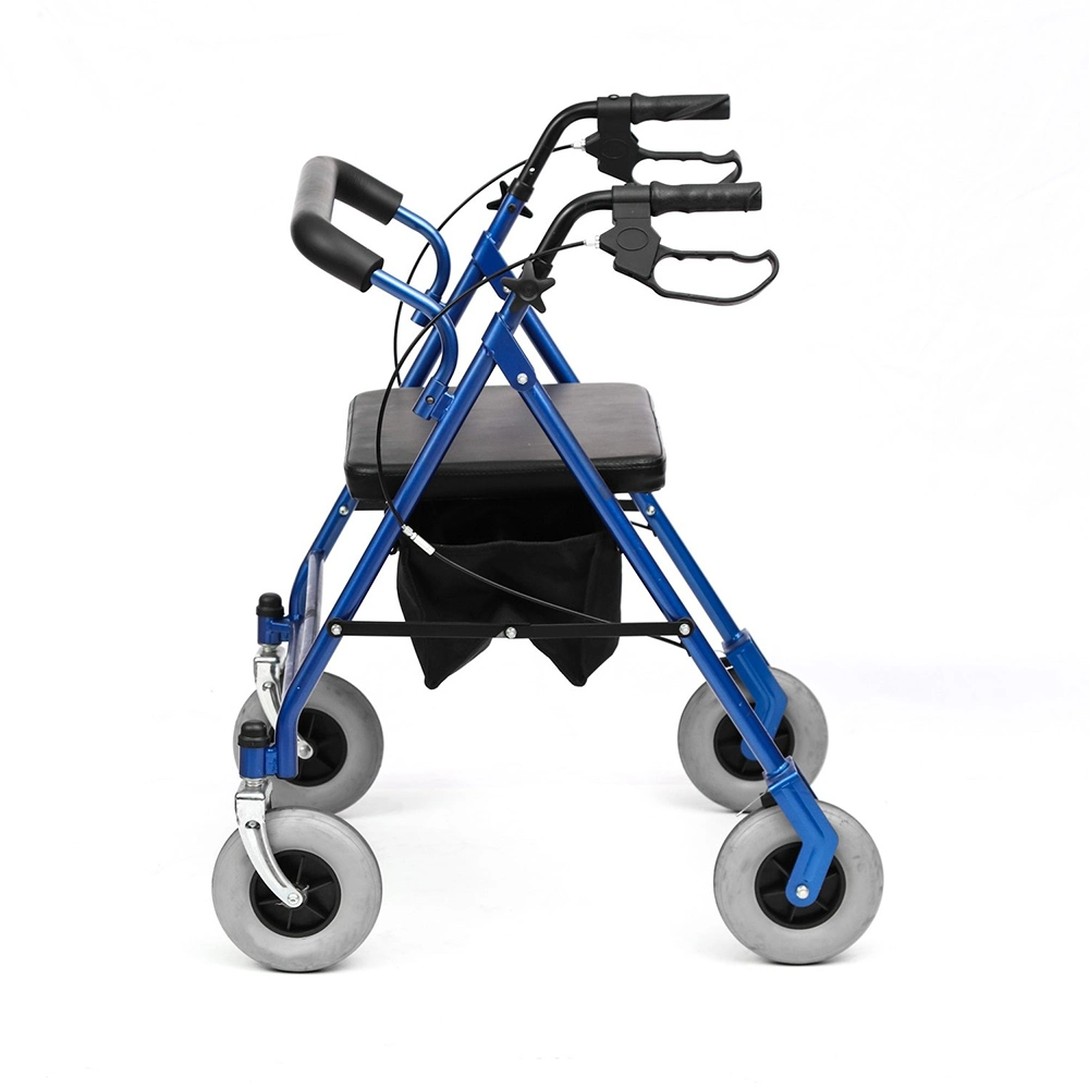 Factory Direct Sales Accept Customization Light Deluxe Aluminum Rollator Walker