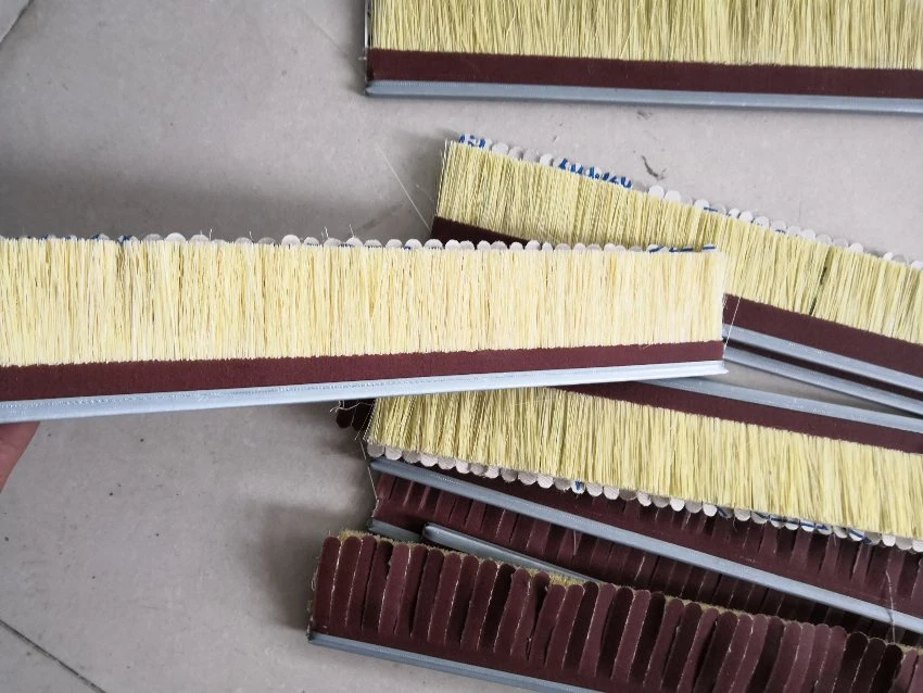 Strip Sisal Brush with Sanding Paper for Polishing Furniture