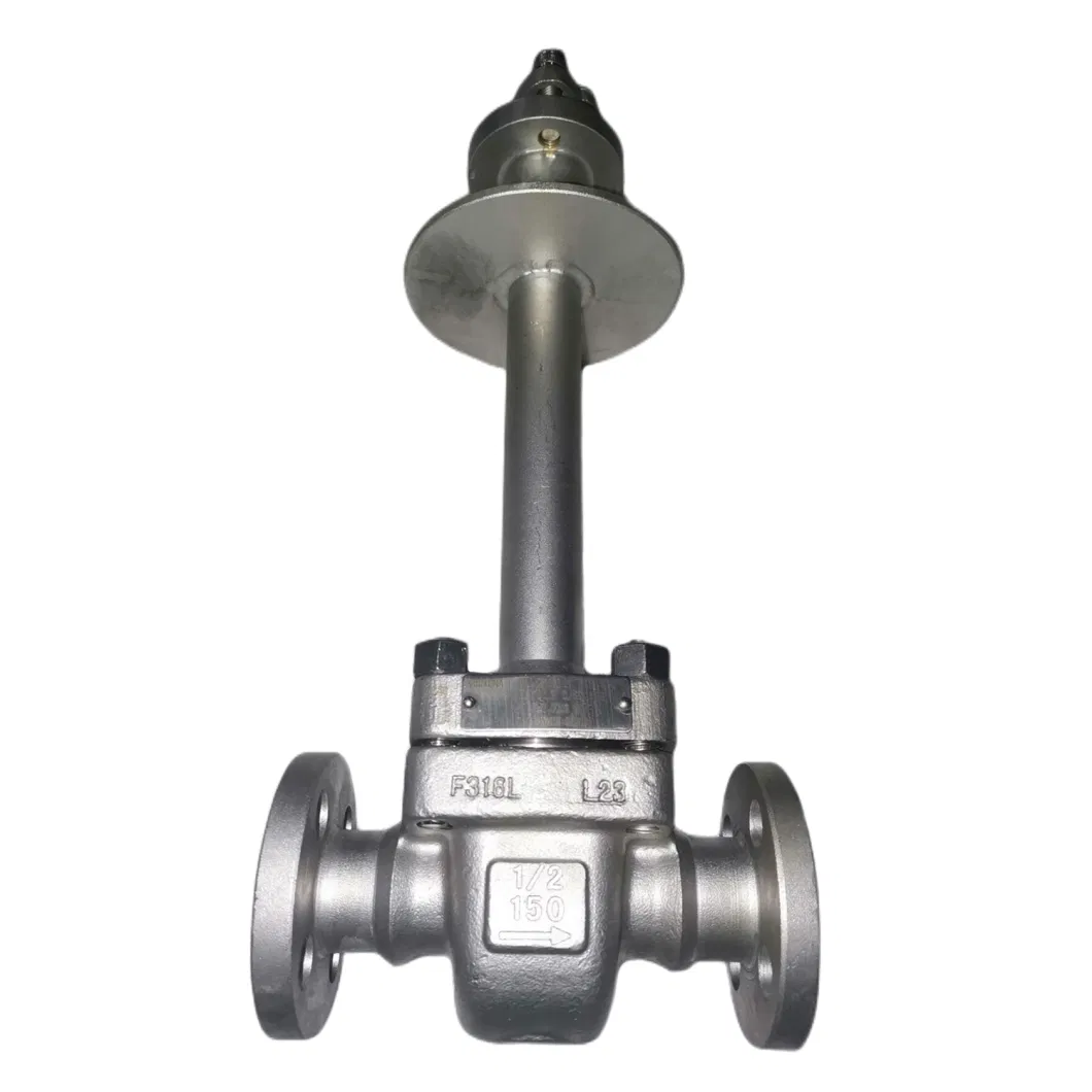 Manual Extension Rod Carbon Steel Cryogenic Gate Valve