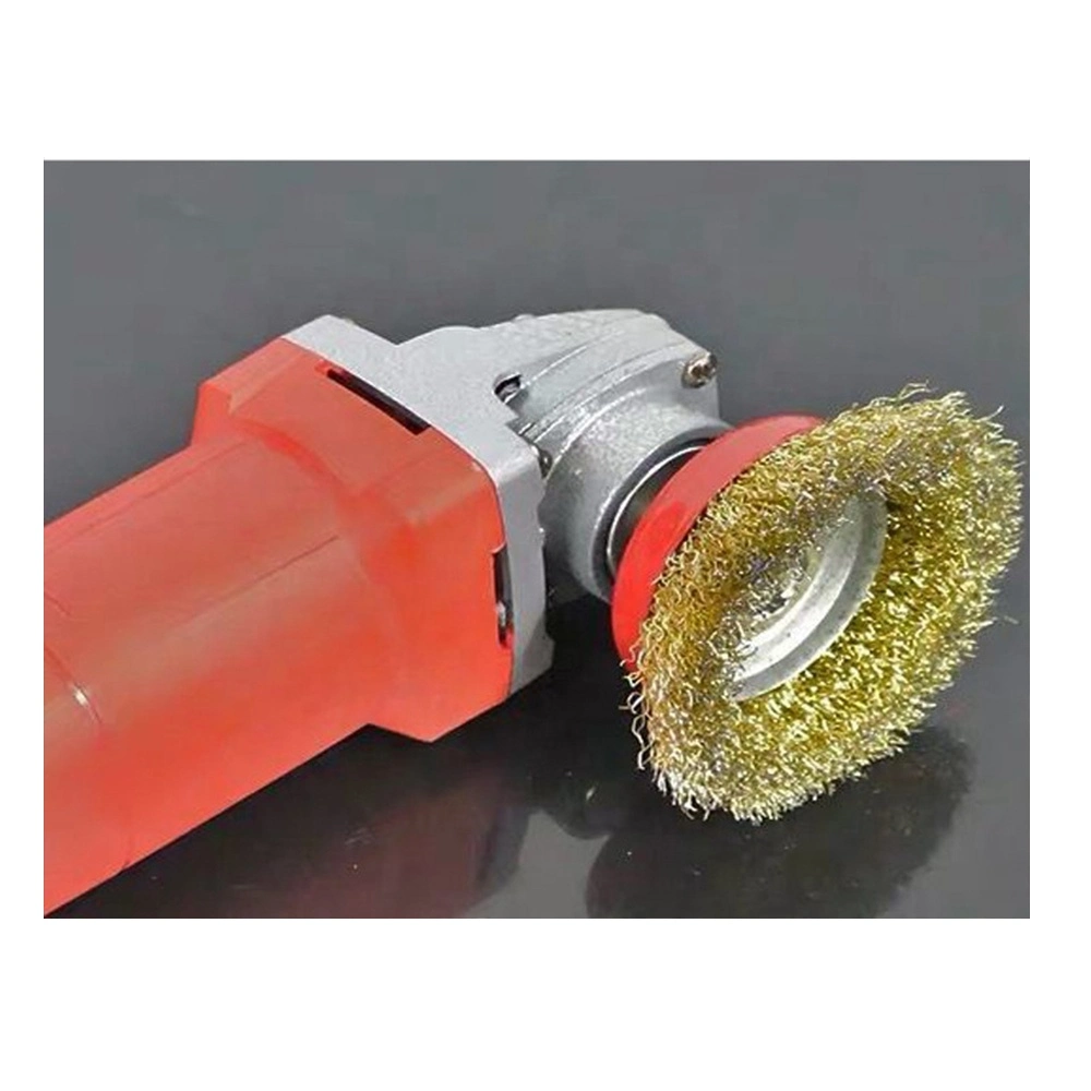 Hot Sale Good Price Polishing and Removing Metal External Mounted Crimped Steel Wire Cup Brush