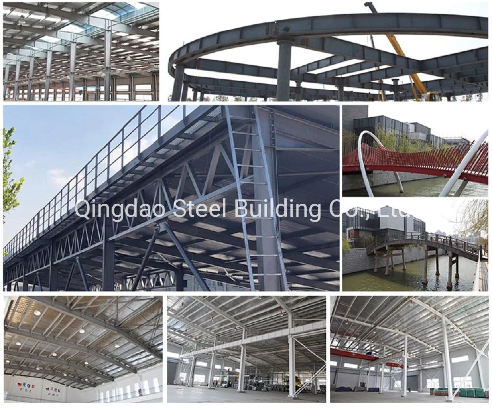 Galvanized Light Steel Structure Sport Court Steel Frame Badminton