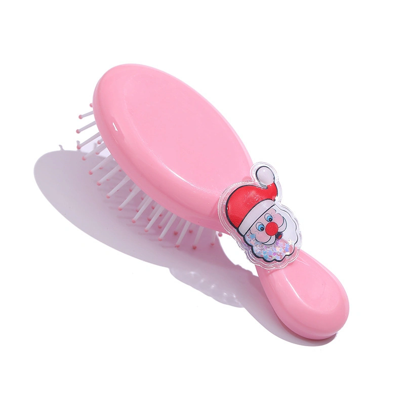 fashion Plastic Pocket Size Kids Hair Brush Cute Children Hair Brush with Head Band