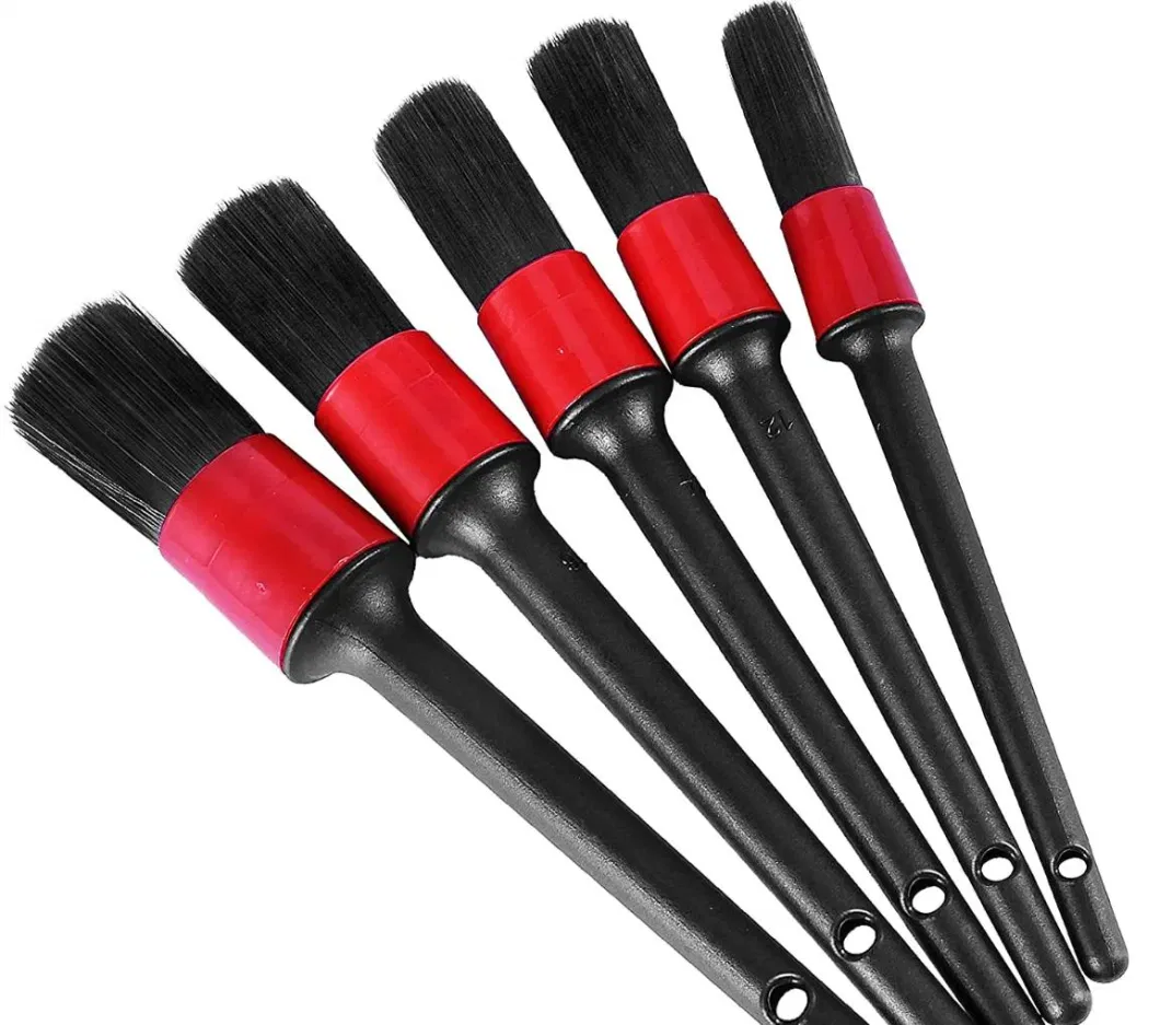 New 5 PCS Car Cleaning Brush Car Clean Tools Interior Detailing Brush