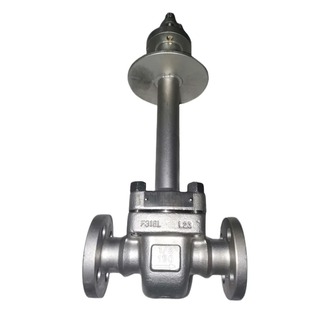 Manual Extension Rod Carbon Steel Cryogenic Gate Valve