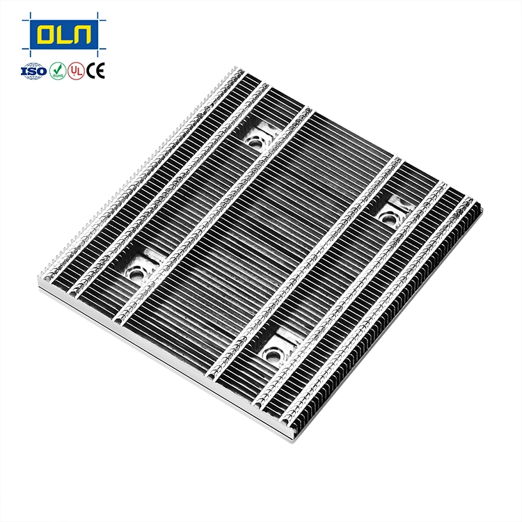 Custom OEM Super Thin Vapor Chamber Heat Sink Aluminum Zipper Folding Fin Radiator