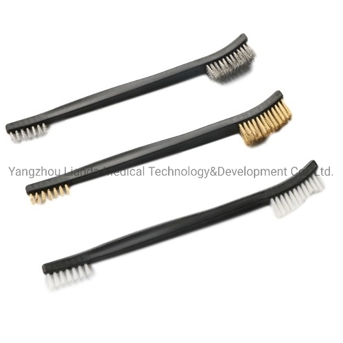 Bent Handle Tool Cleaning Brush Instrument Cleaning Brush