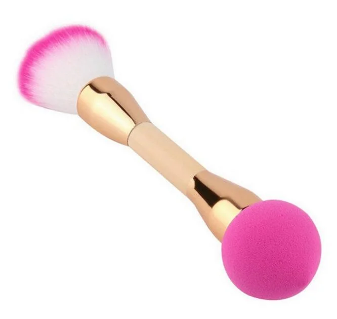 Multipurpose Duo End Sponge Contour Foundation Powder Brush