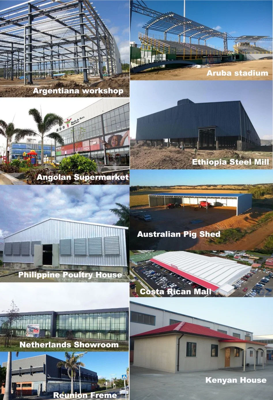 Prefabricated High Strength Steel Structure Warehouse Steel Structure Frame