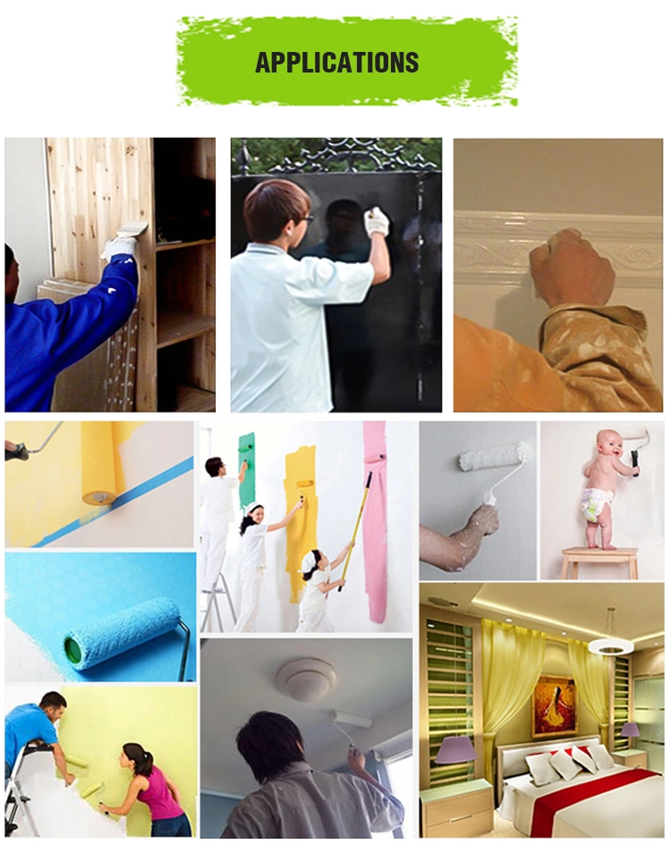 Wall Painting Roller Brush Hand Tools Mini Sponge Polyacrylic Material Roller Cover Paint Roller