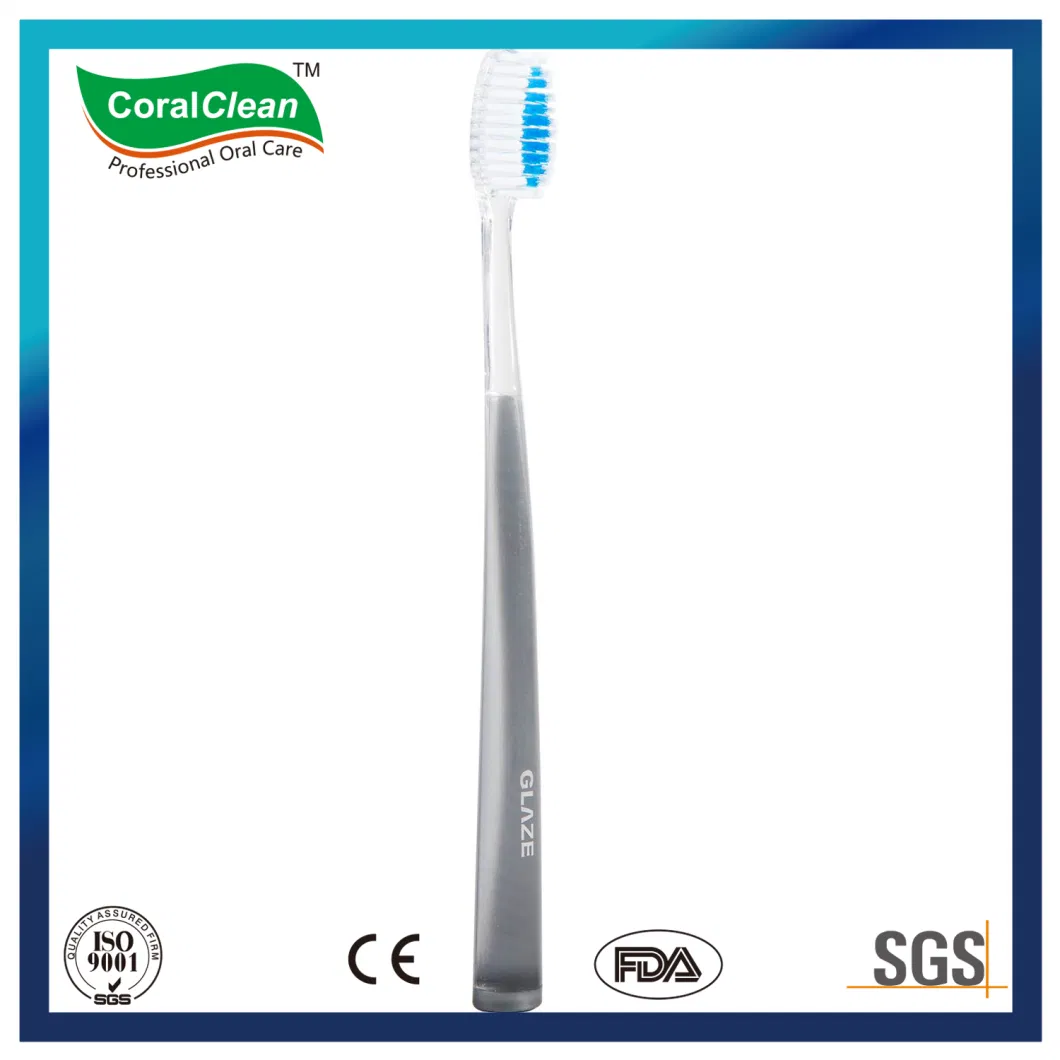 Adult Toothbrush with Soft and Smooth Bristles