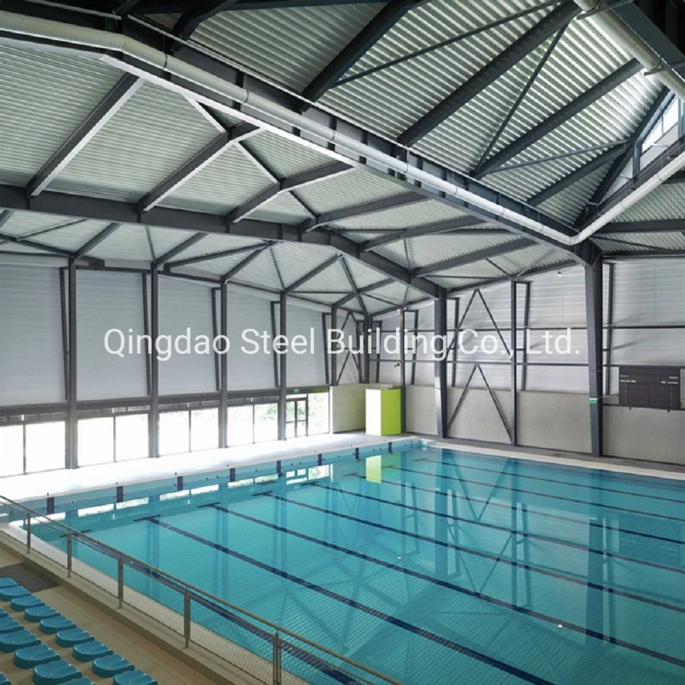 Galvanized Light Steel Structure Sport Court Steel Frame Badminton