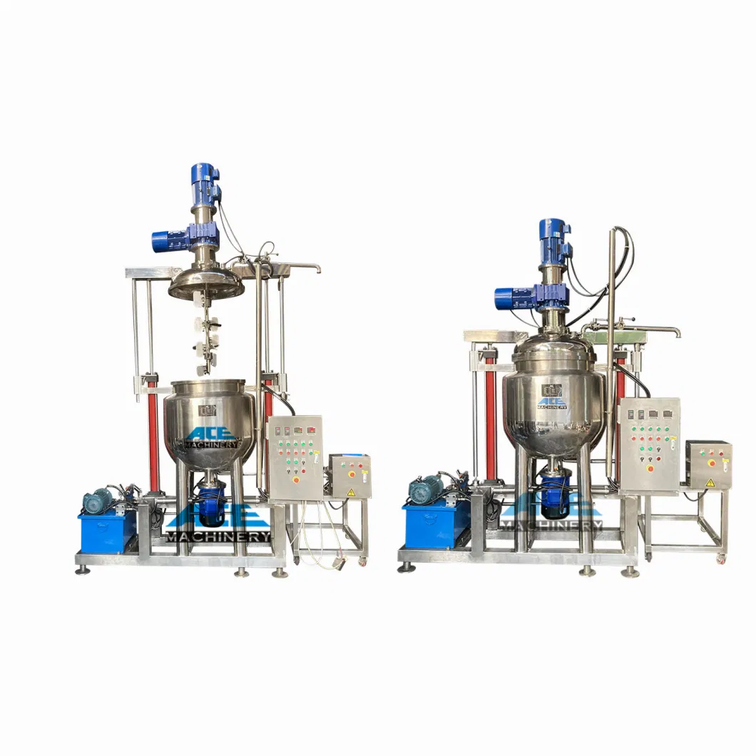 Paint Chemical Lifting Large Capacity 0-1440rpm Frequency Electric Dispersing Stirrer High Shear Mixer Factory