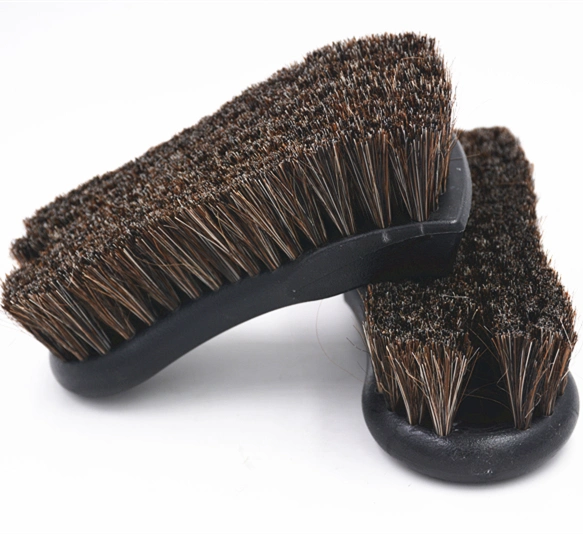 Scarcity Horse Bristle Brush with Plastic Handle for Car Interior Cleaning