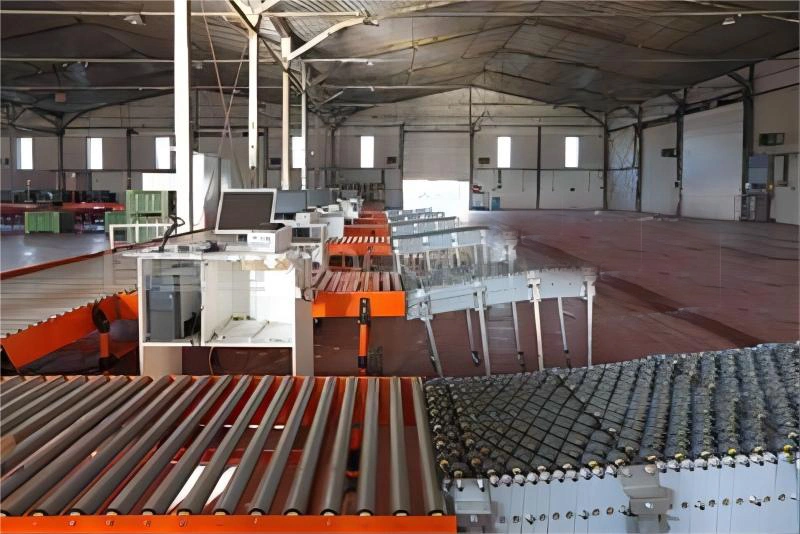 Electric Power, Mining, Metallurgy Conveyor System Rubber Conveyor Belt Supporting Conveyor Frame Paint Roller