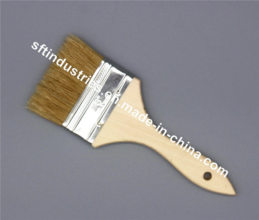 FRP Brushes with Wooden Plastic Handle for Fiberglass Laminating