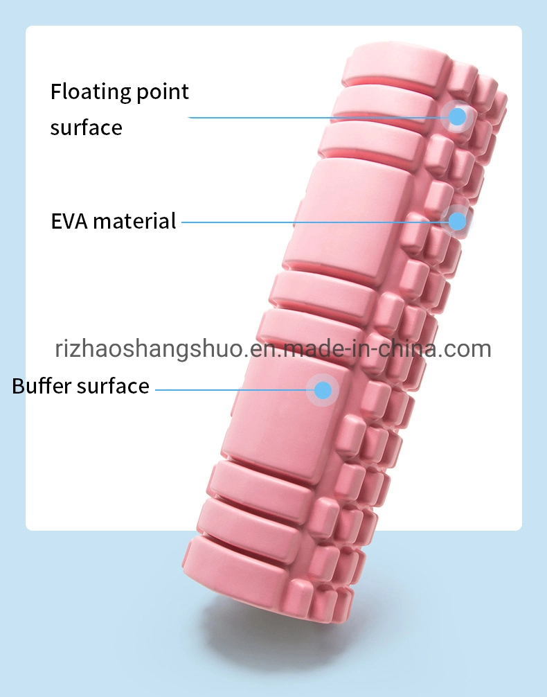 Customized Fitness Massage Yoga Wheel Roller Column EVA Paint Foam Roller