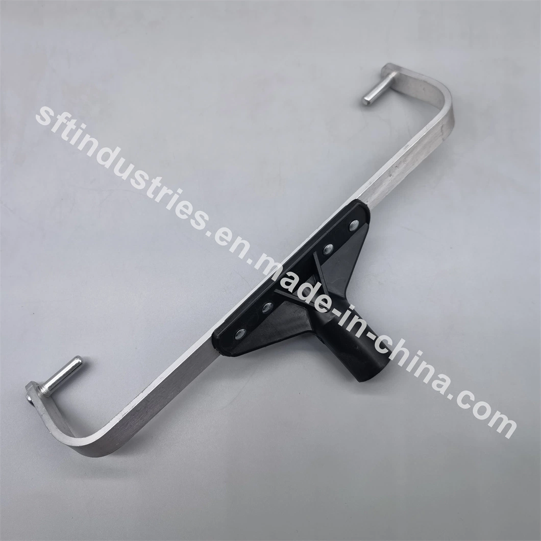 Plastic Handle Double Arm Paint Roller Frame for Extension Pole