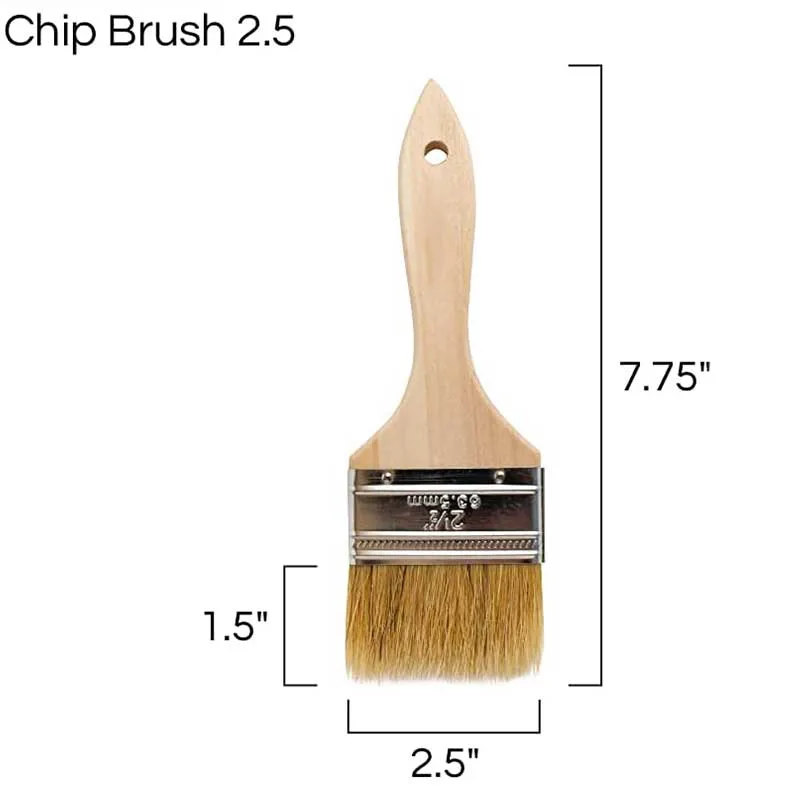 DIY 2 1/2 Inch Wall Brush Paint Brush