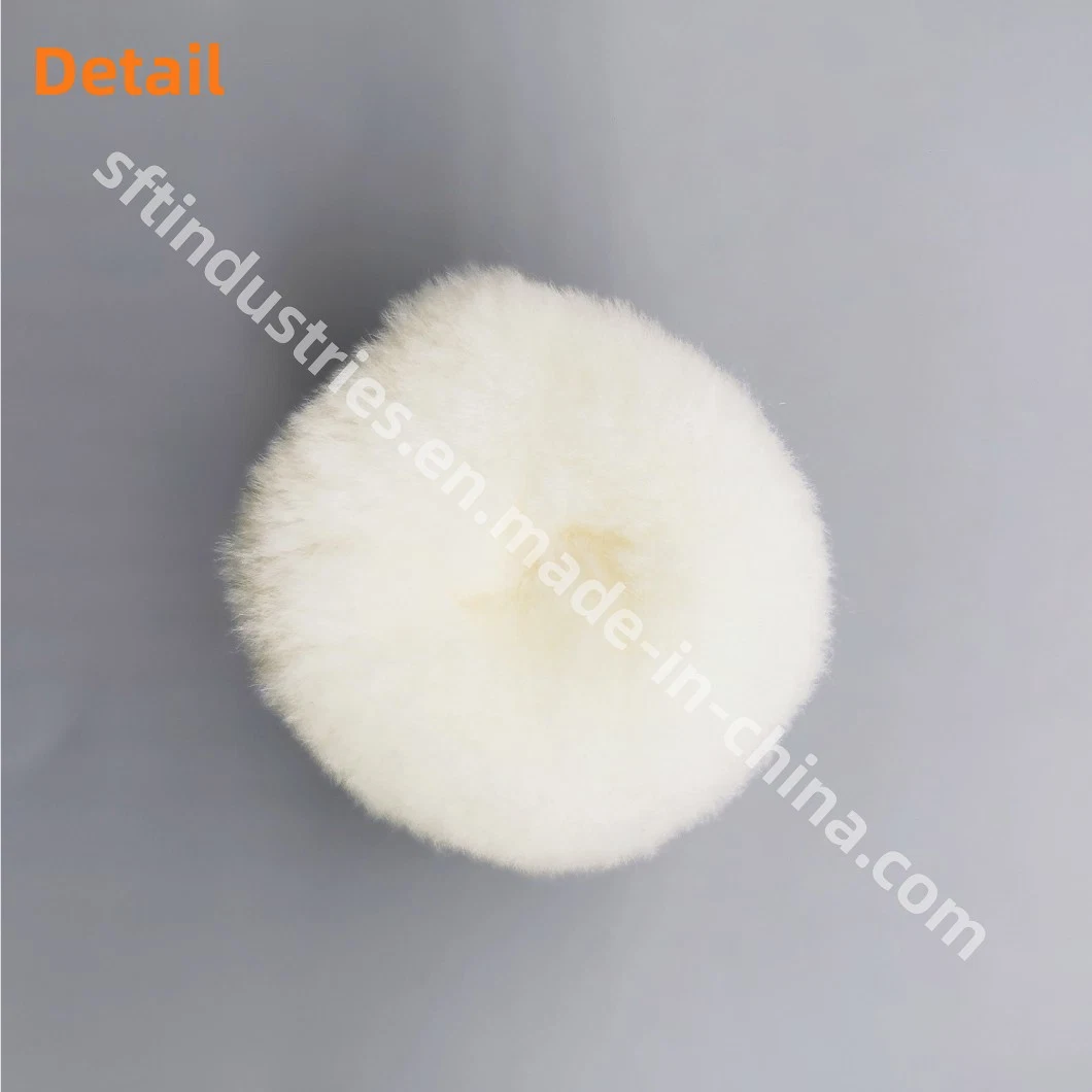 40mm Diameter Wool Roller Sleeves Solvent Resistant Roller Brushes