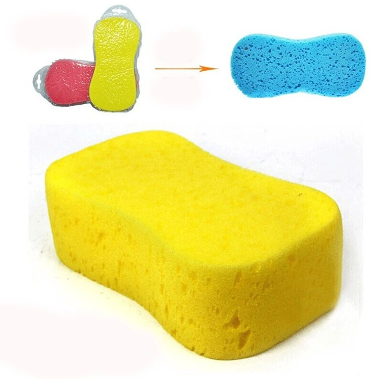 Compressed Packing Car Wash Sponges, Large Cleaning Sponges Pad, 5PCS Mix