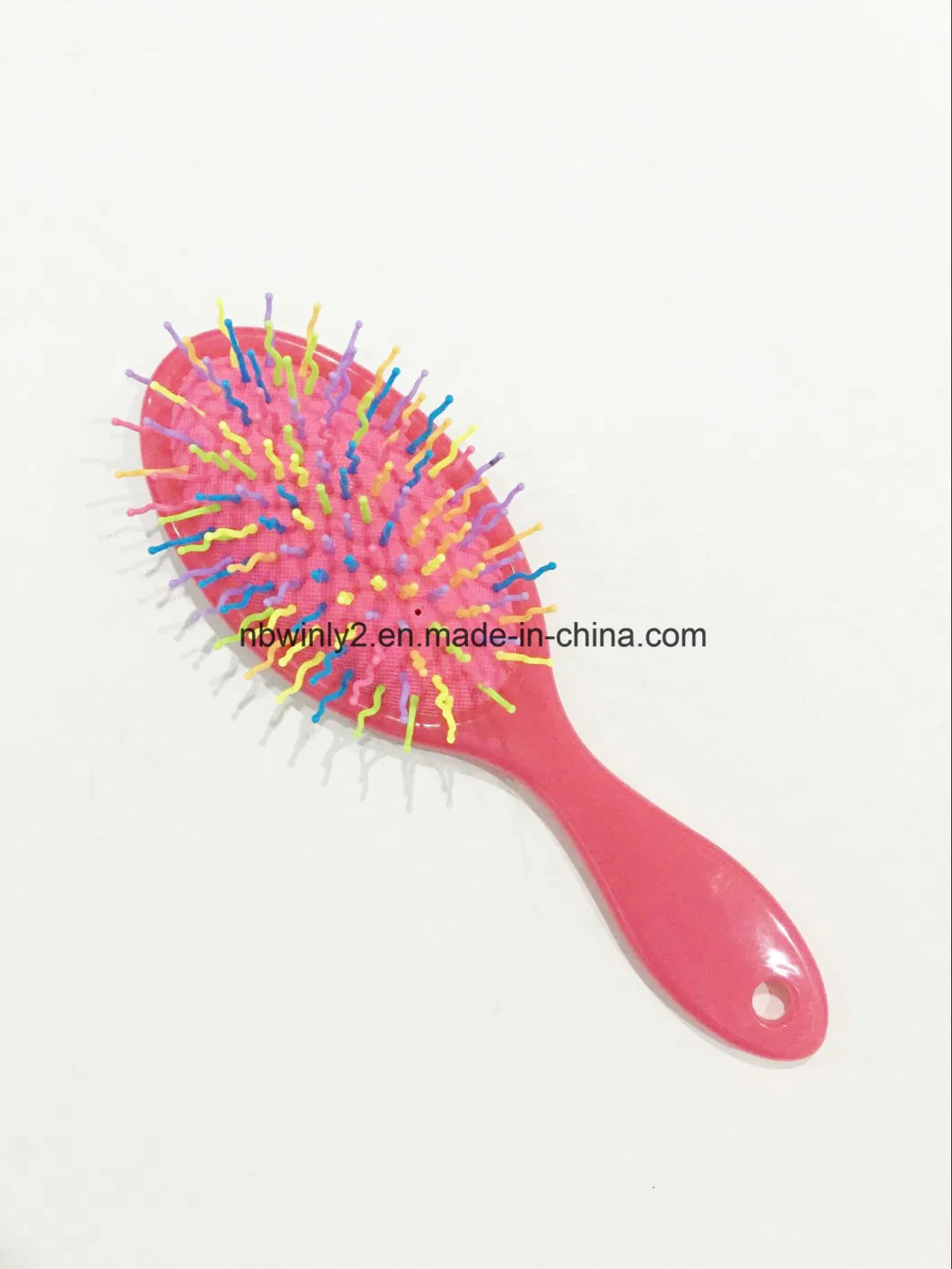 Oval Hair Brush with Metal Pin