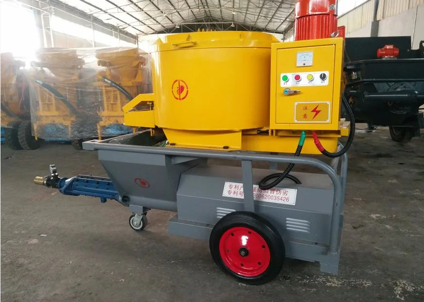 Building Exterior Wall Cement Mortar Sprayer Machine