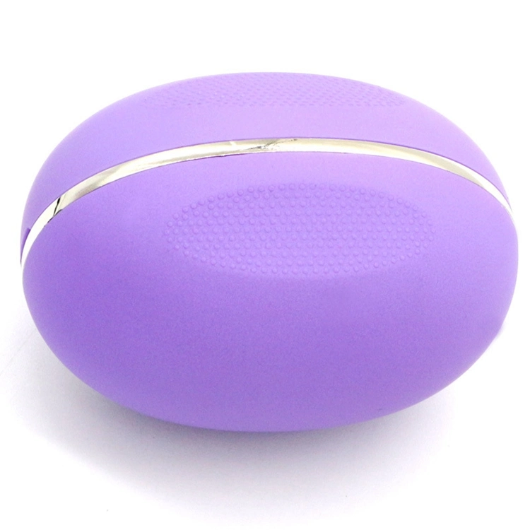 New Arrival Personality Colorful Portable Magic Egg Single Oval Make up Kabuki Foundation Makeup Brush