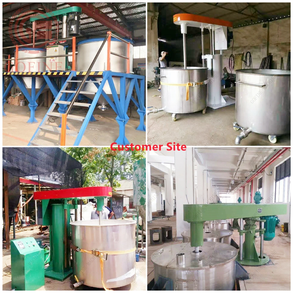 Low Cost Paint Disperser Equipment High Shear Stirrer