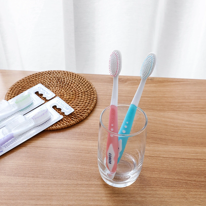 Wholesale Customized Packing and Logo Soft Bristle Home Use Travel Adult Tooth Brush Toothbrush