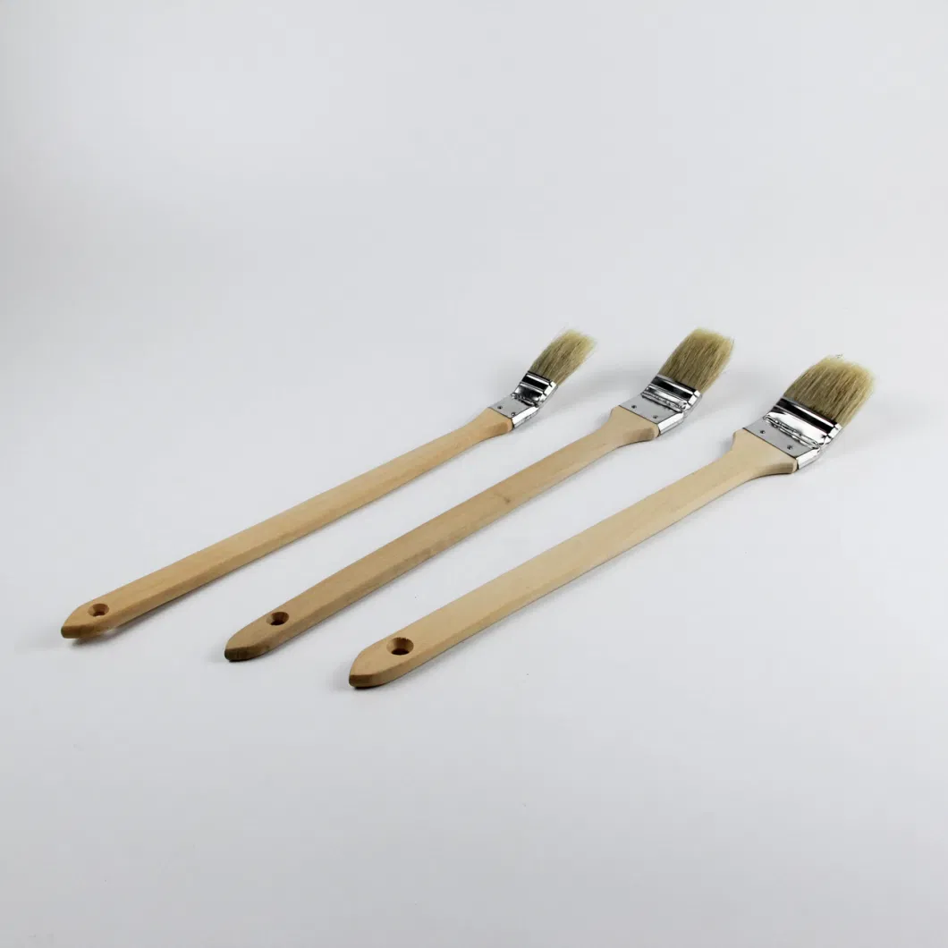 Many Colors 150 Degree Brush with Long Wooden Plastic Handle